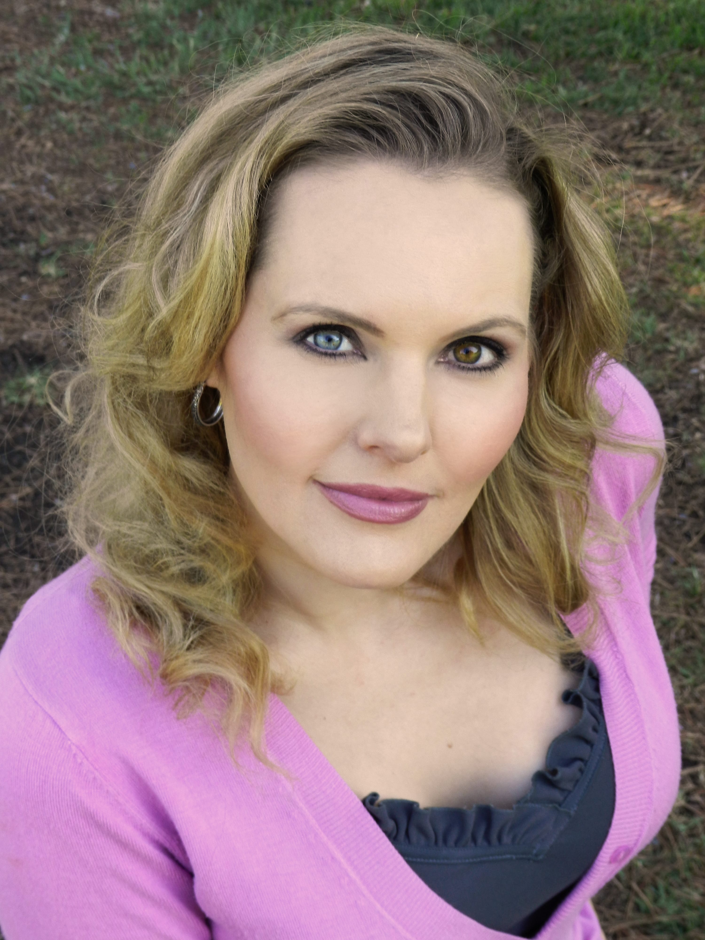 Katherine Norland wearing pink